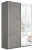 Траст Шкаф-купе 2-х дверный с зеркалом  (1600х580х2300)