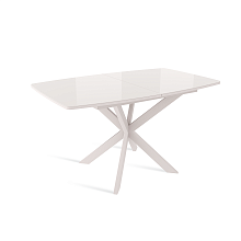 ТВИСТ (TWIST) стол раздвижной со стеклом