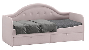Адель Кровать с мягкой спинкой (800) тип 1
