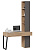 «Порто» СМ-393.15.012 Стол письменный (366/580) со шкафом комбинированным (настольным)  